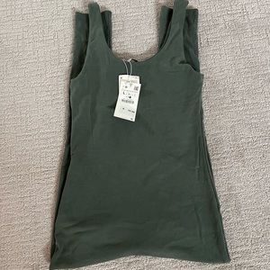 Zara fitted jumpsuit leotard — NWT
